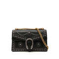 Gucci Medium Studded Calfskin Dionysus Shoulder Bag - Black