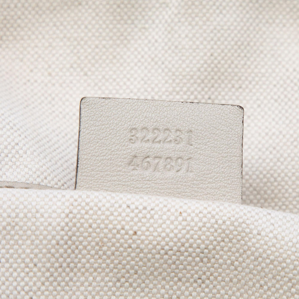 Gucci Microguccissima Nice Boston Bag - White