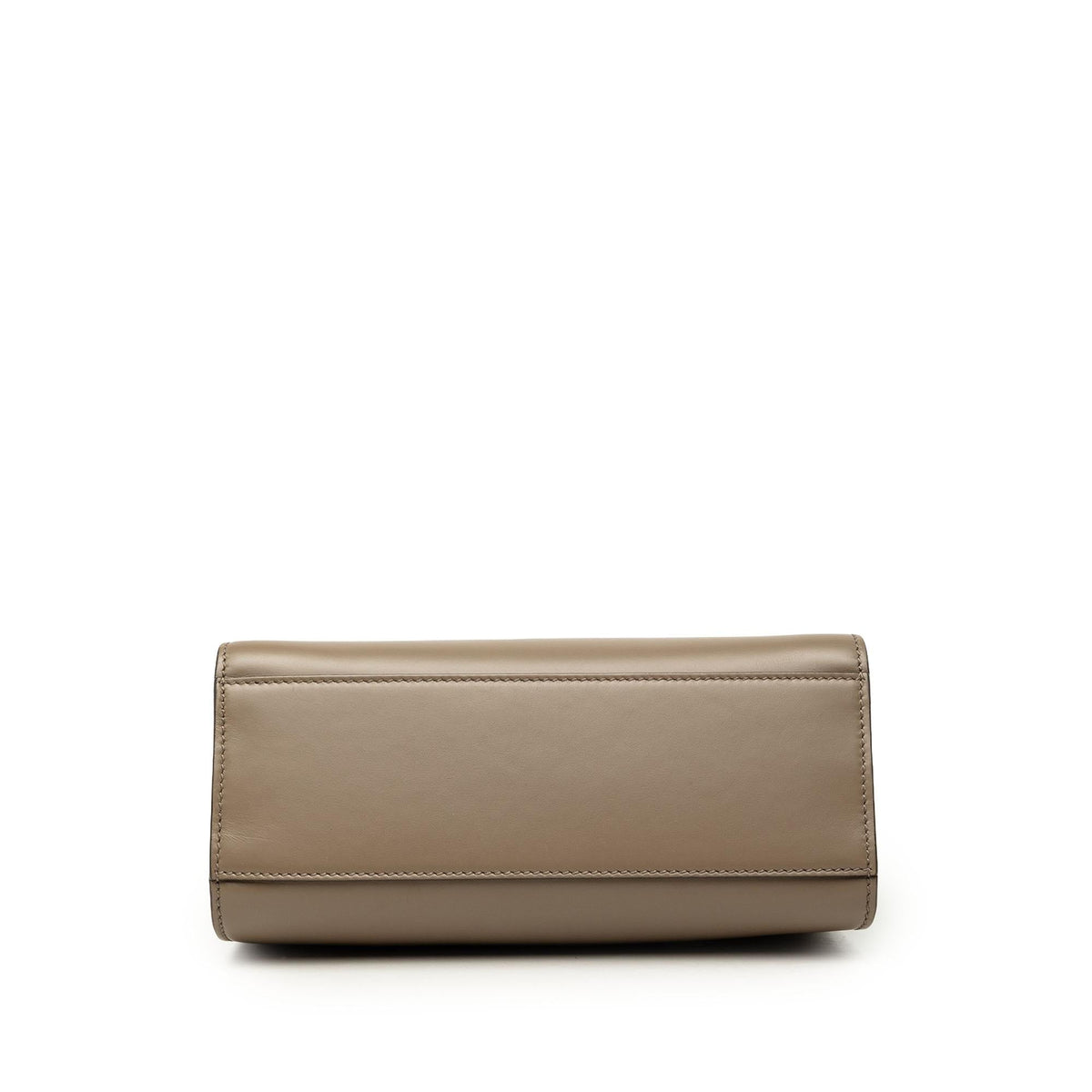 Gucci Mini Calfskin Web Bamboo Nymphaea Satchel - Brown