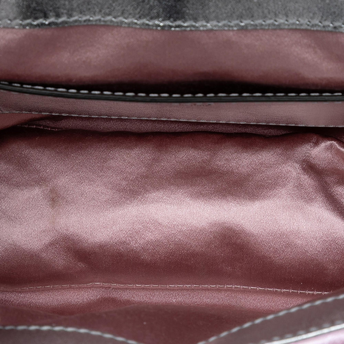 Gucci Mini GG Marmont Matelasse Iridescent Calfskin Flap Crossbody Bag - Purple