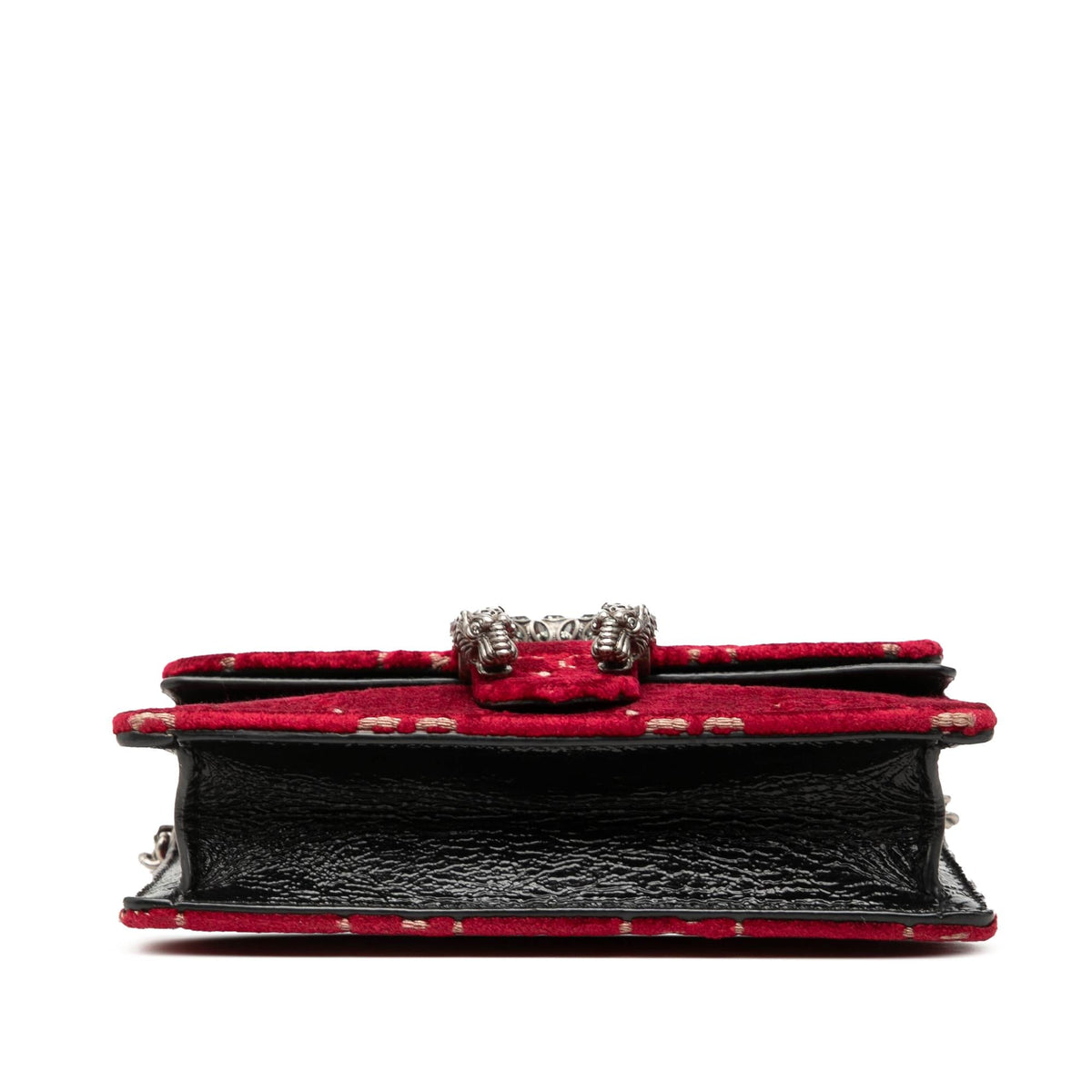 Gucci Mini GG Velvet Dionysus Crossbody Bag - Red