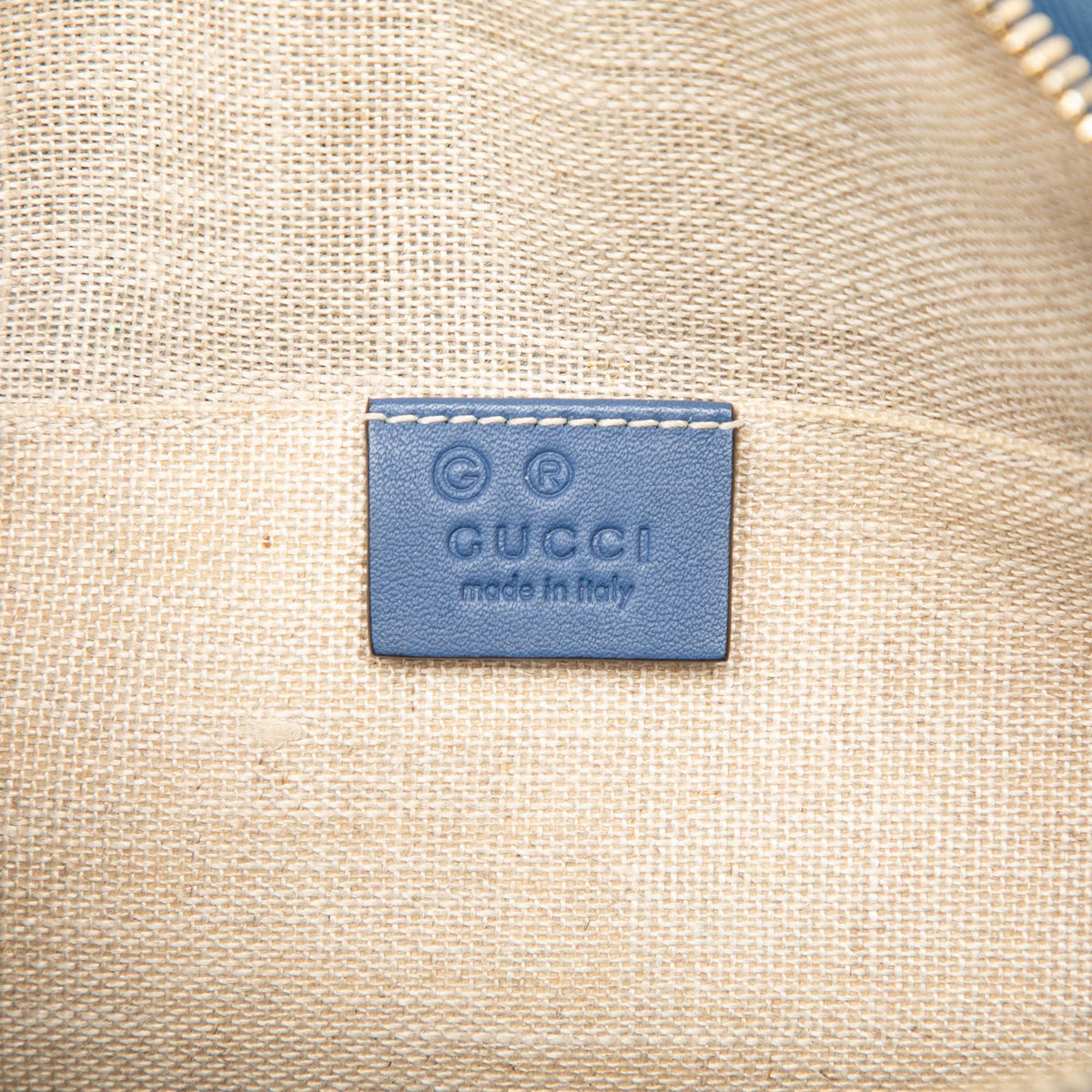Gucci Mini Microguccissima Dome Satchel - Blue