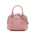 Gucci Mini Microguccissima Dome Satchel - Pink