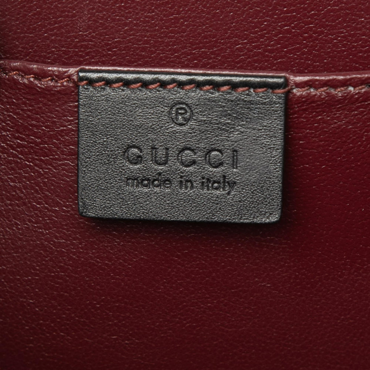 Gucci Mini Patent Sylvie 1969 Top Handle Bag - Black