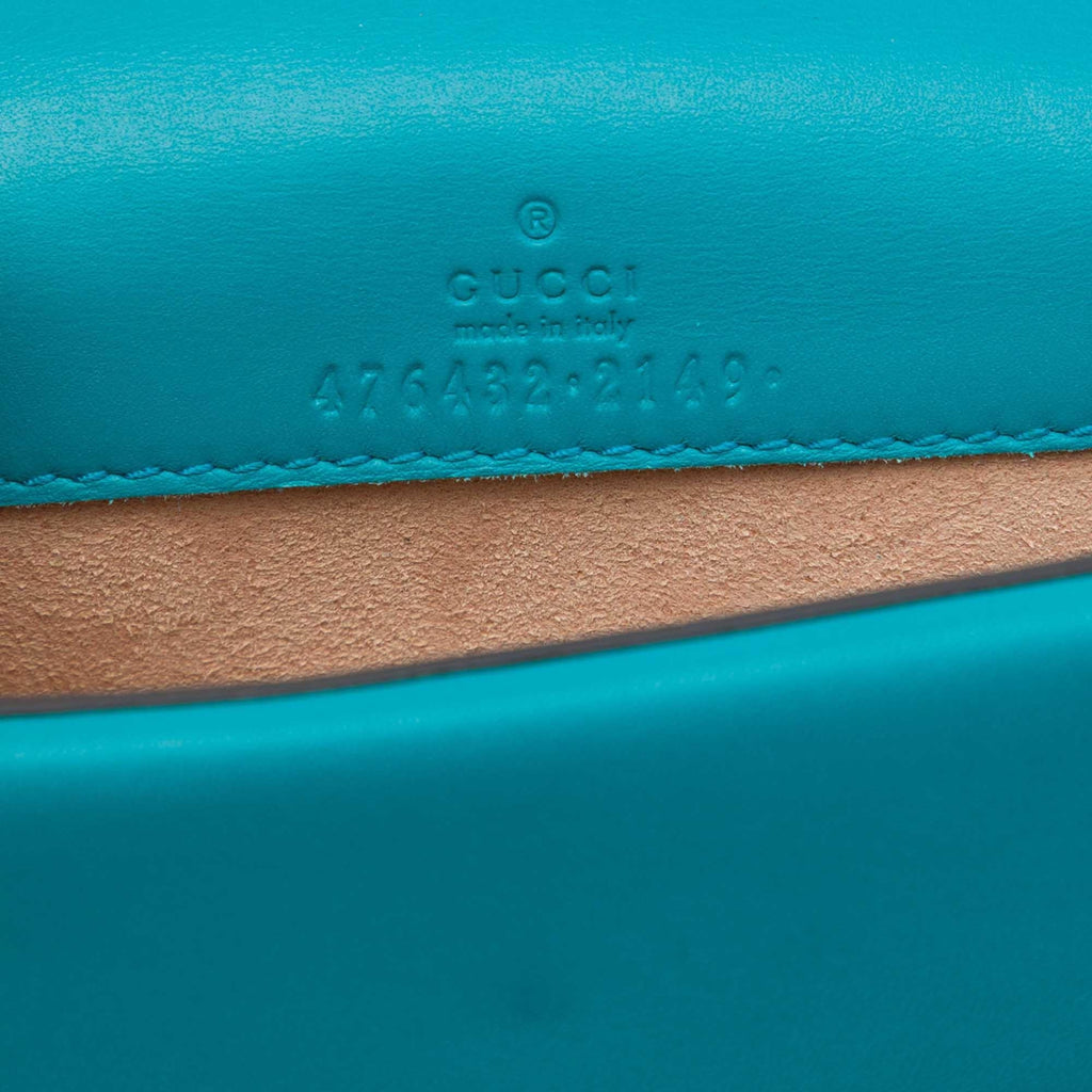 Gucci Mini Velvet Dionysus Crossbody Bag - Blue