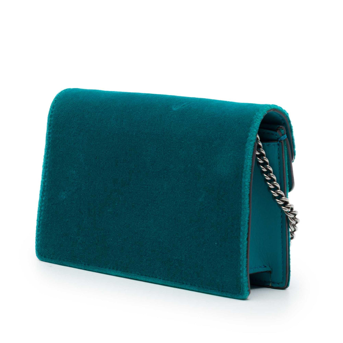Gucci Mini Velvet Dionysus Crossbody Bag - Blue