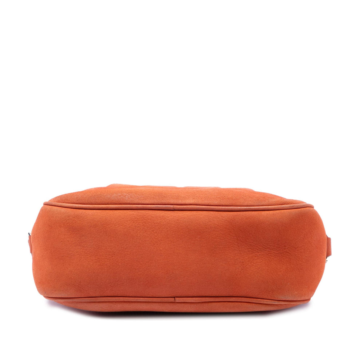 Gucci Nubuck Soho Disco Crossbody Bag - Orange