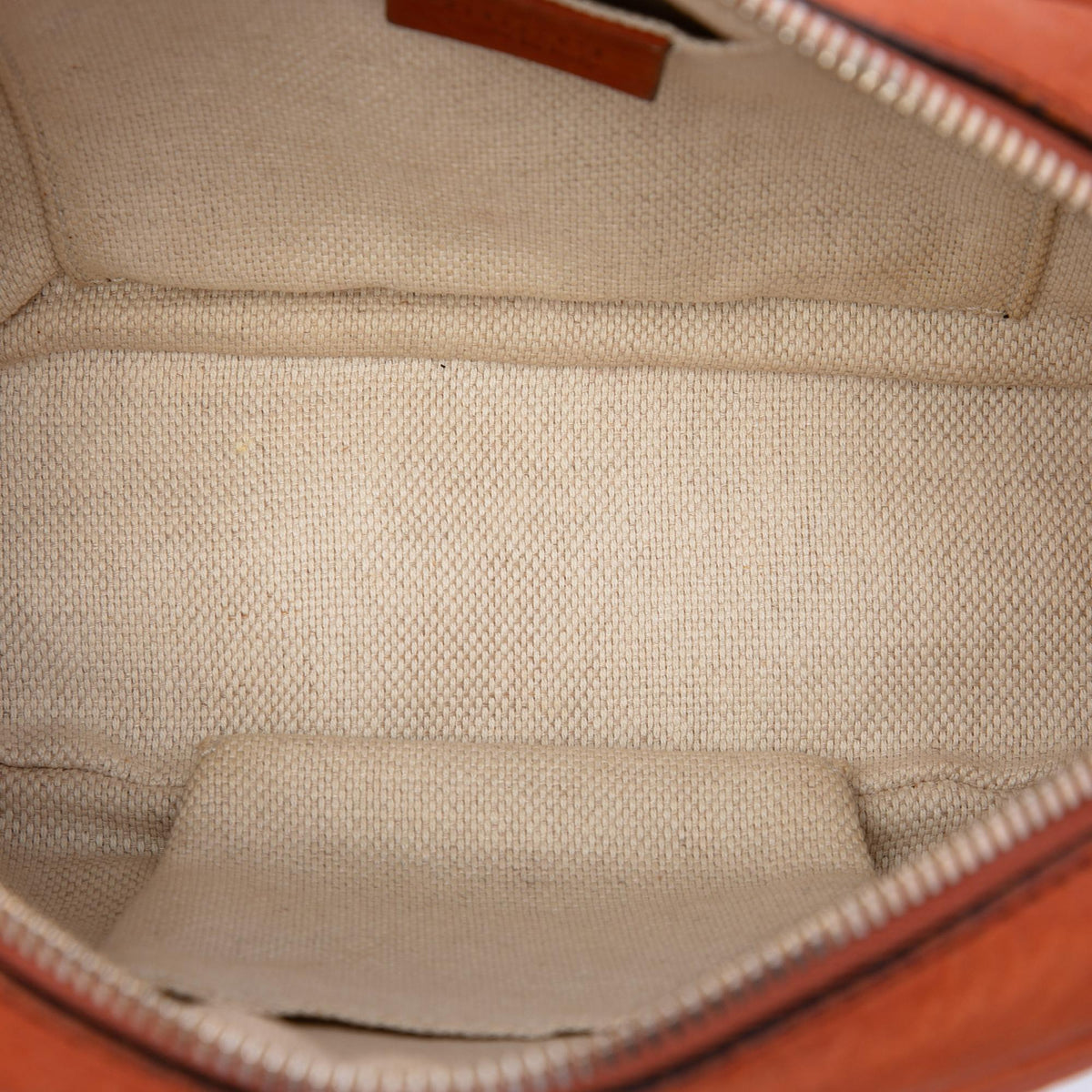 Gucci Nubuck Soho Disco Crossbody Bag - Orange