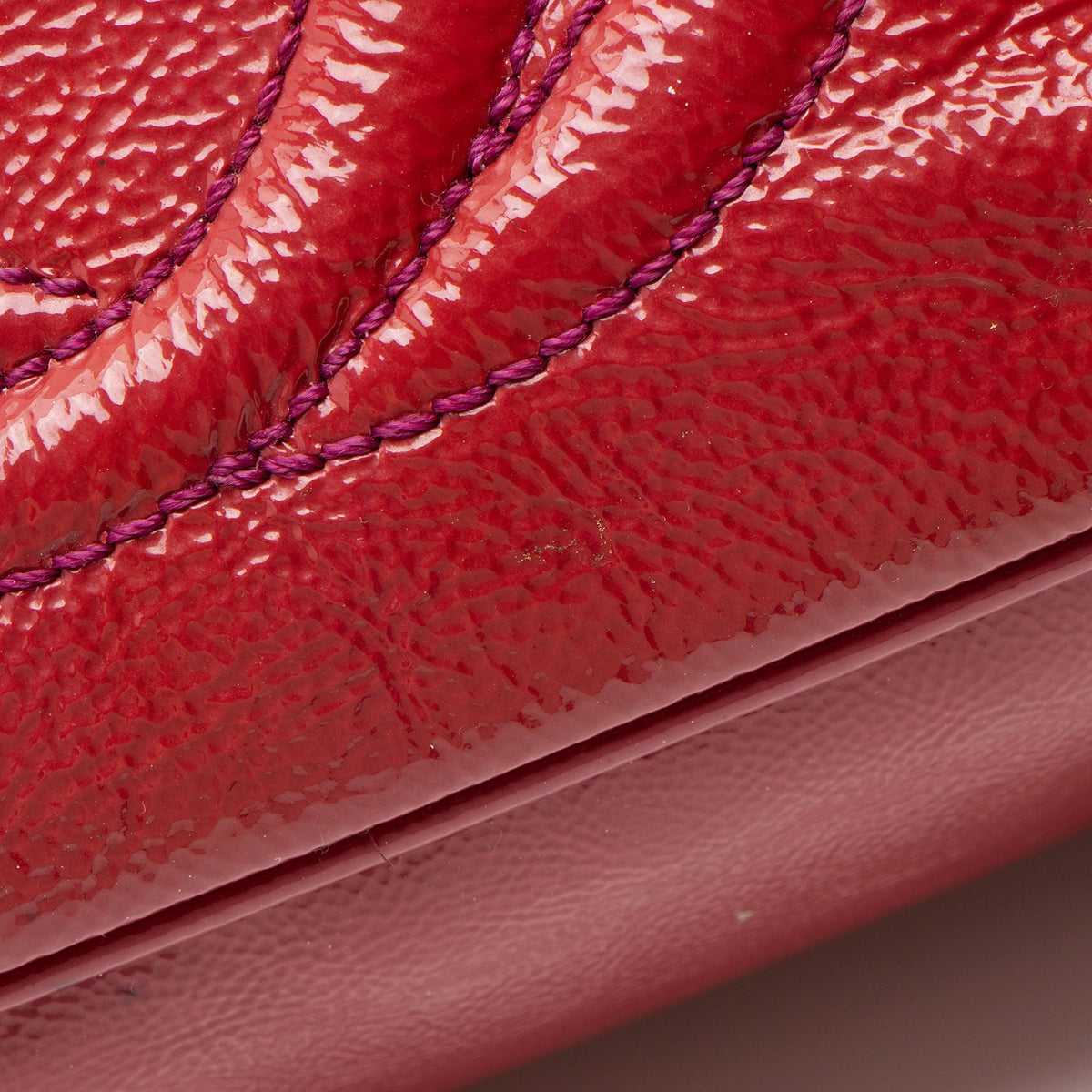 Gucci Patent Leather Soho Disco Bag - Pink