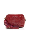 Gucci Patent Leather Soho Disco Bag - Pink