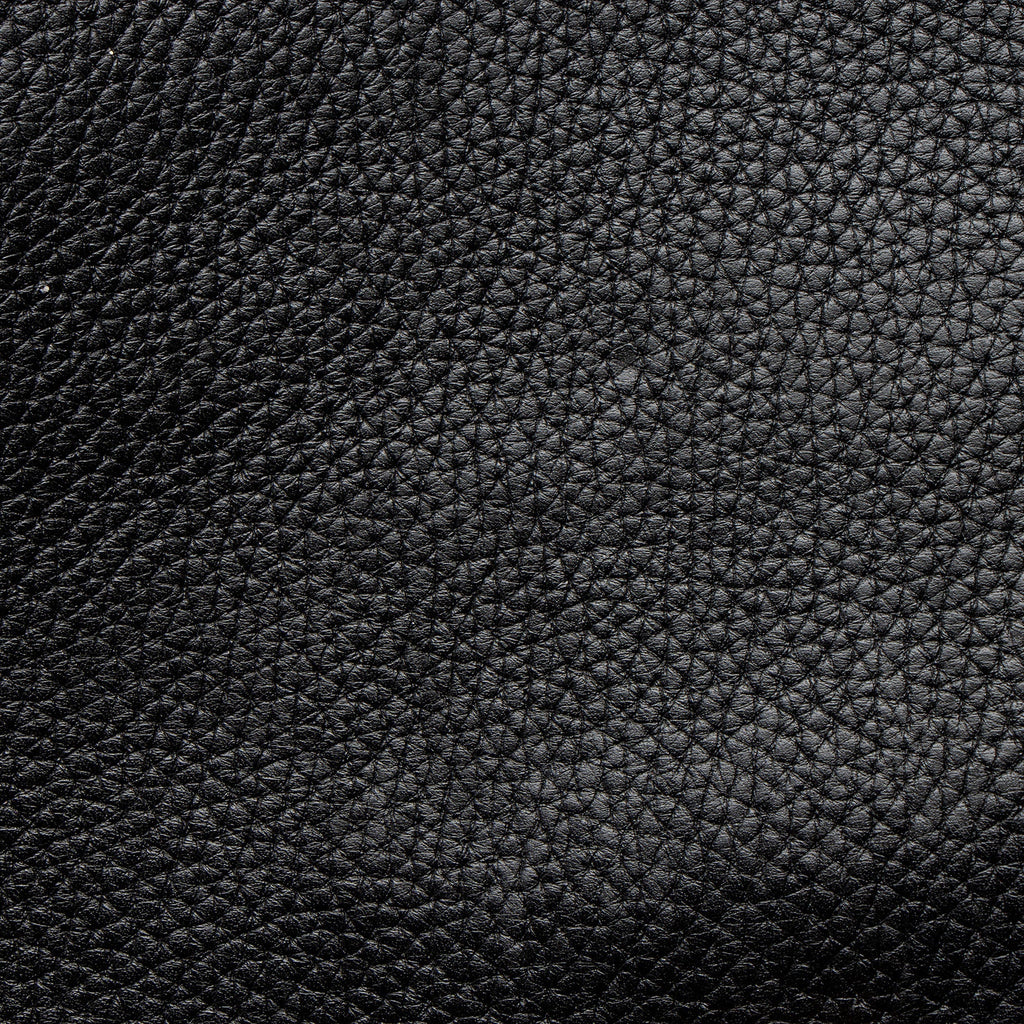 Gucci Pebbled Leather GG Marmont Top Handle Satchel - Black