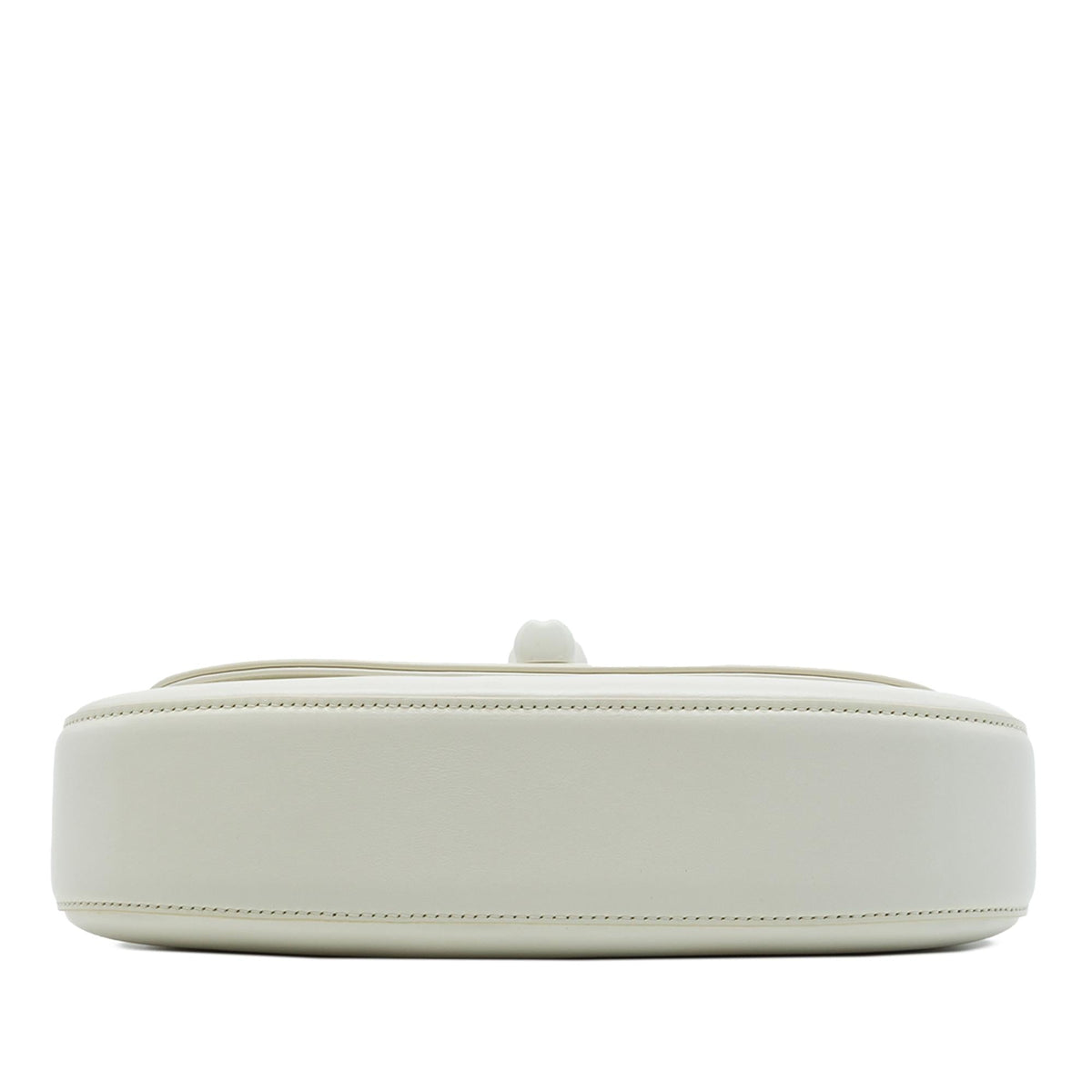 Gucci Small Calfskin Bamboo Diva Top Handle Bag - White