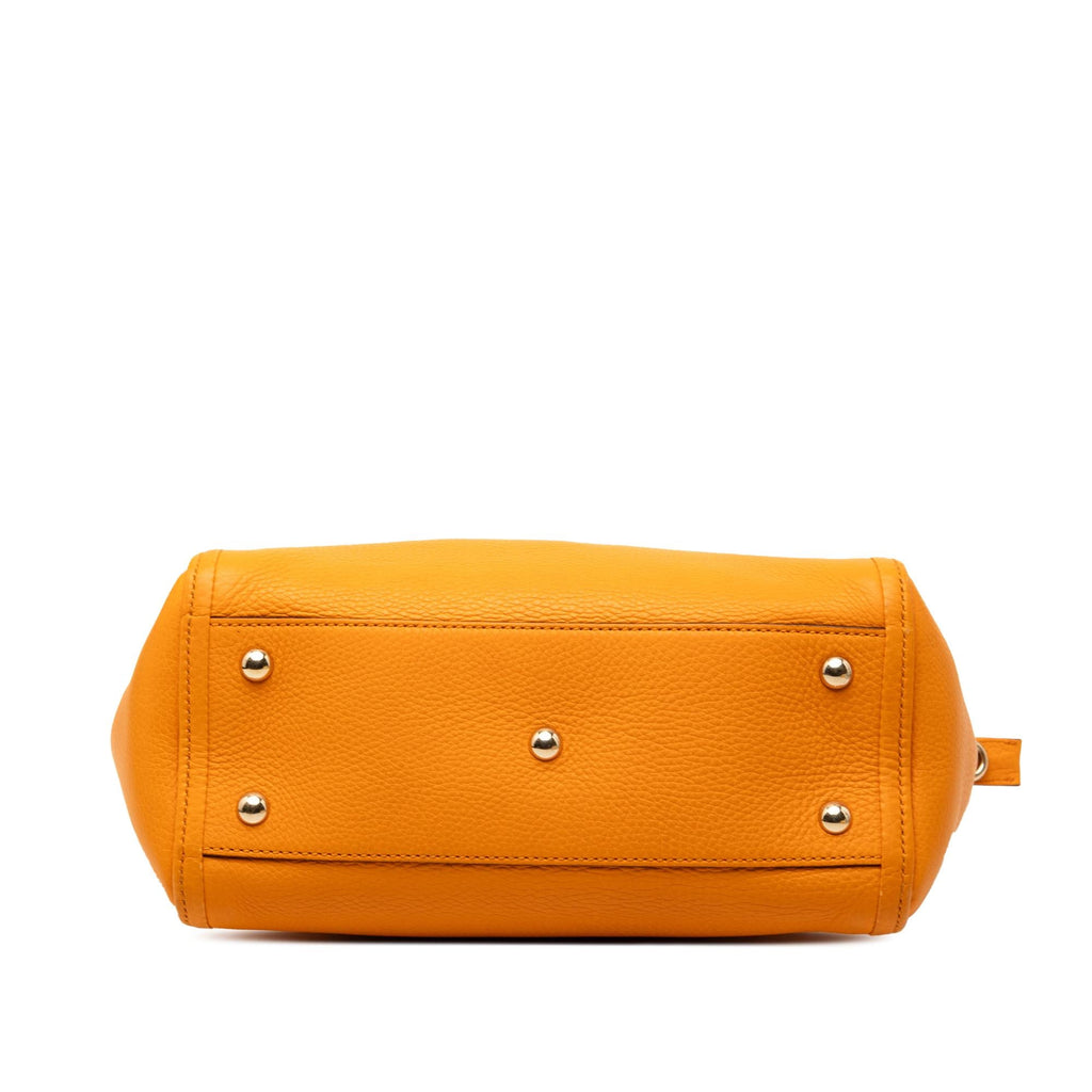 Gucci Small Calfskin Soho Cellarius Satchel - Yellow
