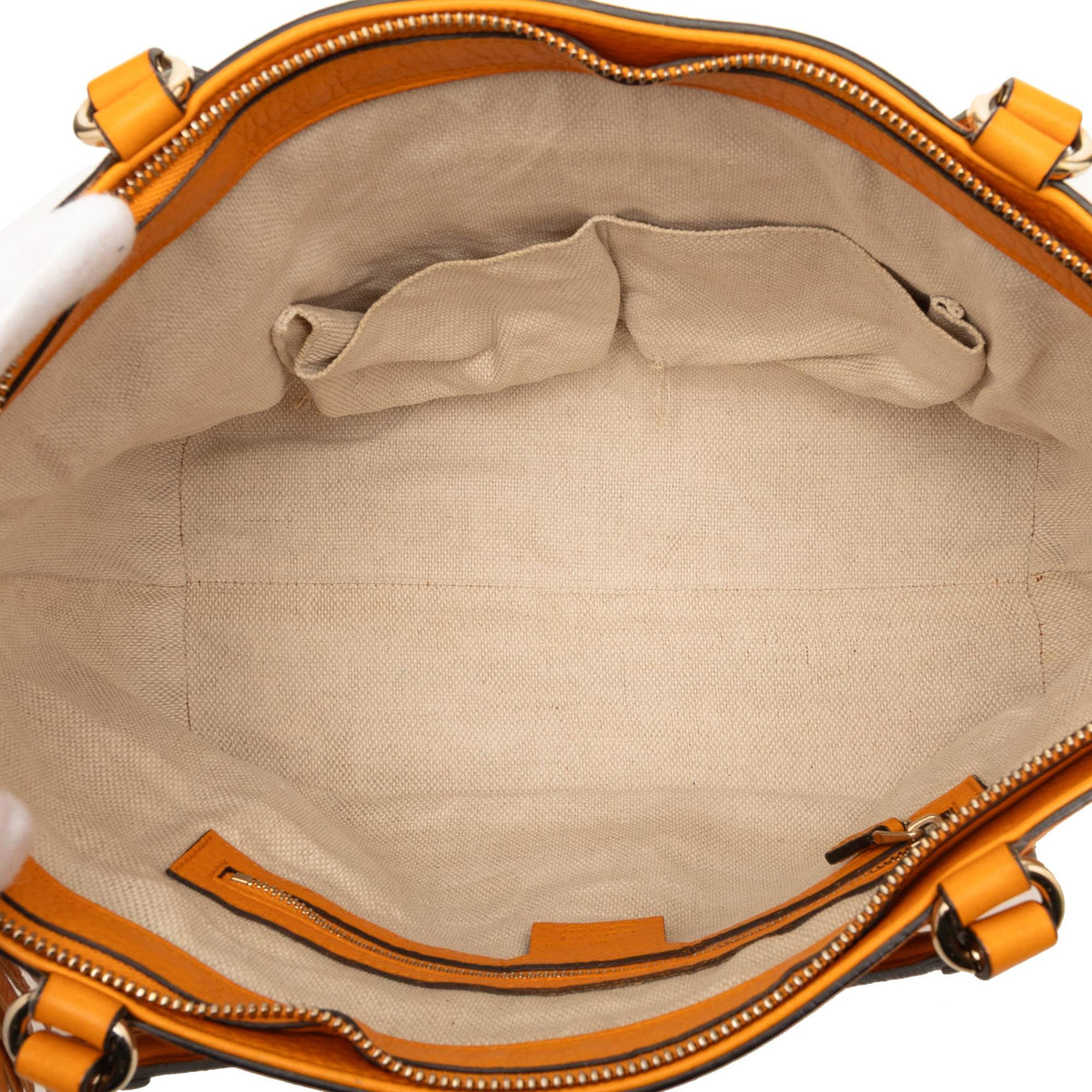 Gucci Small Calfskin Soho Cellarius Satchel - Yellow