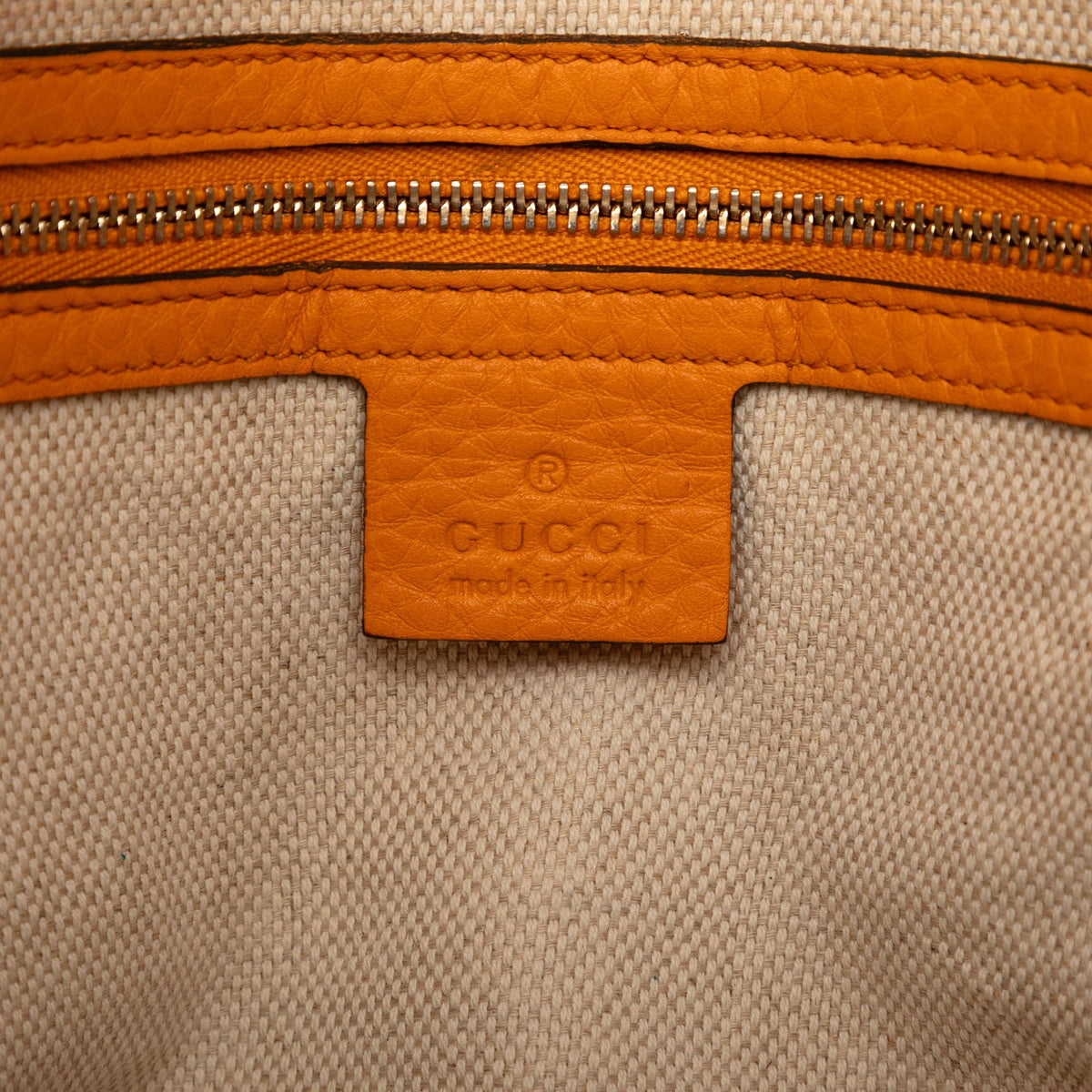 Gucci Small Calfskin Soho Cellarius Satchel - Yellow