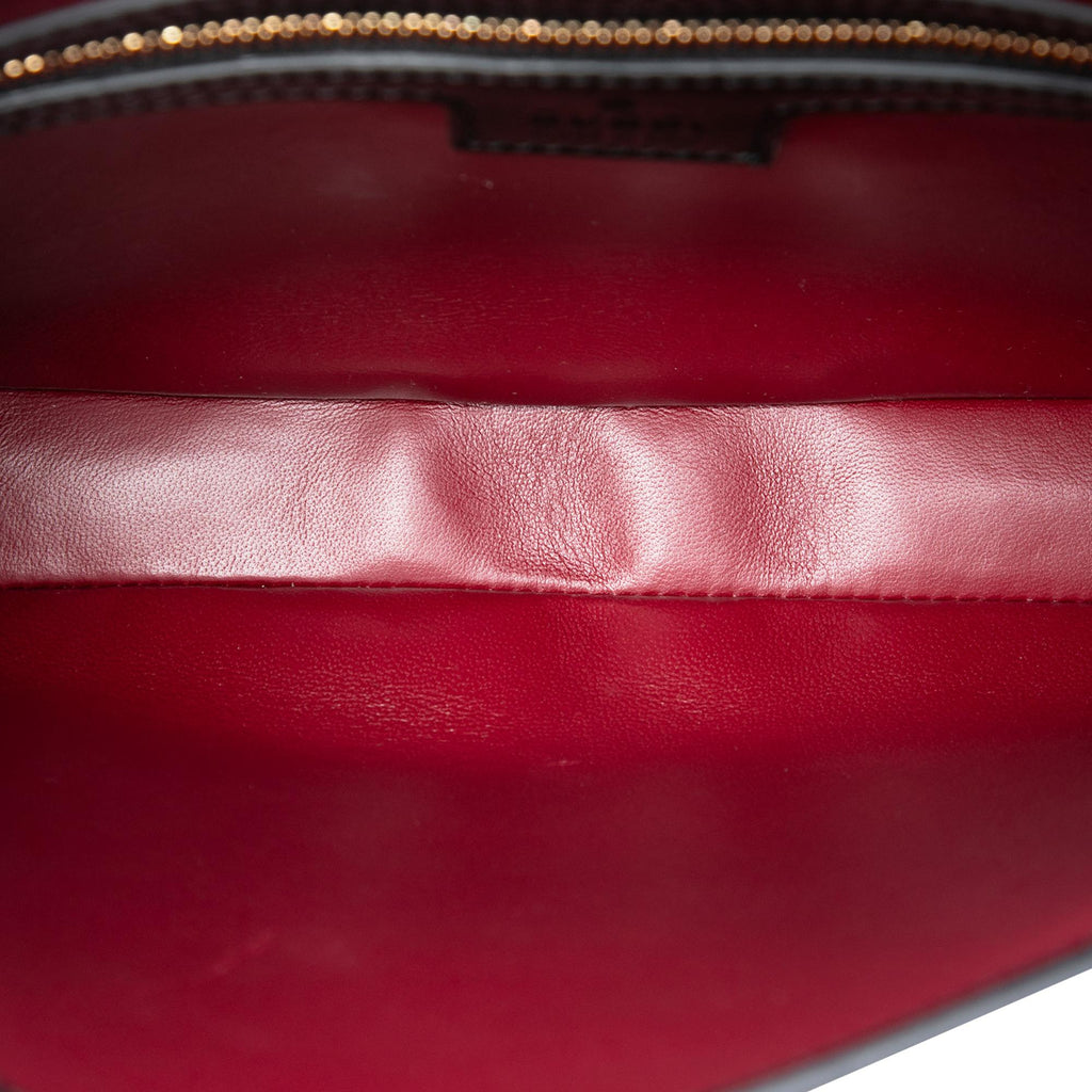 Gucci Small Calfskin Web Jackie 1961 Crossbody Bag - Black