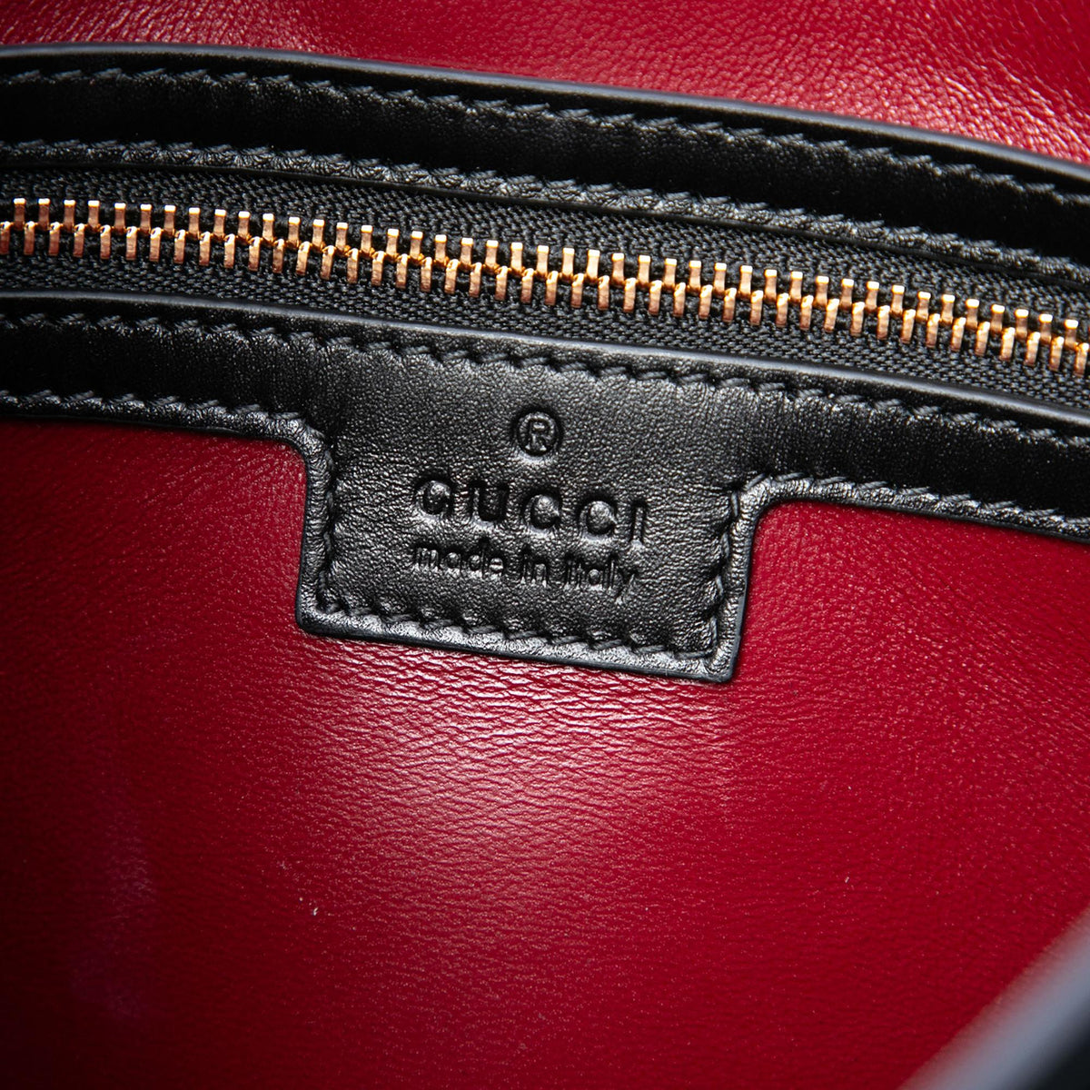 Gucci Small Calfskin Web Jackie 1961 Crossbody Bag - Black