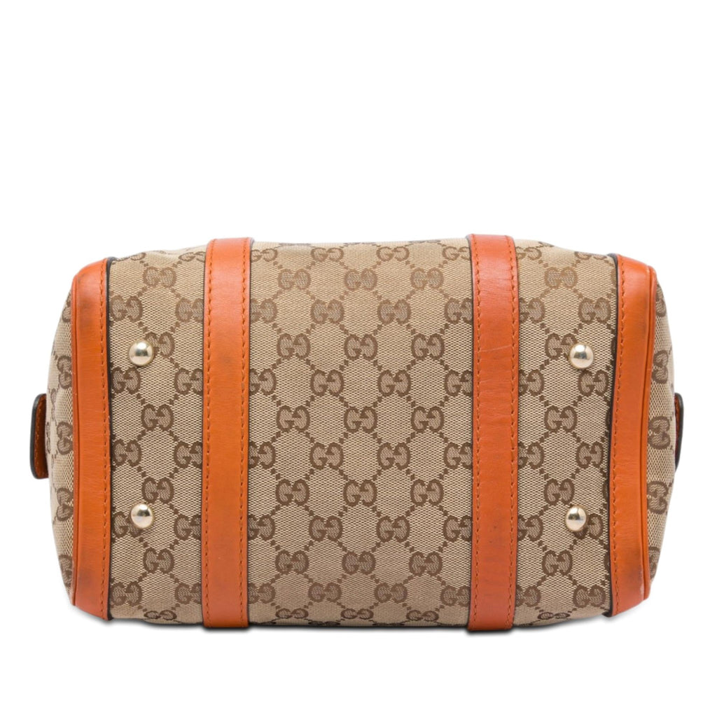 Gucci Small GG Canvas Joy Boston Bag - Beige