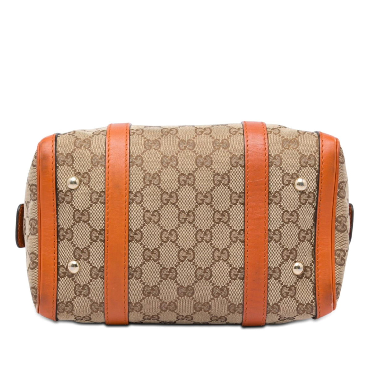 Gucci Small GG Canvas Joy Boston Bag - Beige