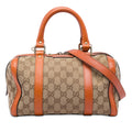 Gucci Small GG Canvas Joy Boston Bag - Beige