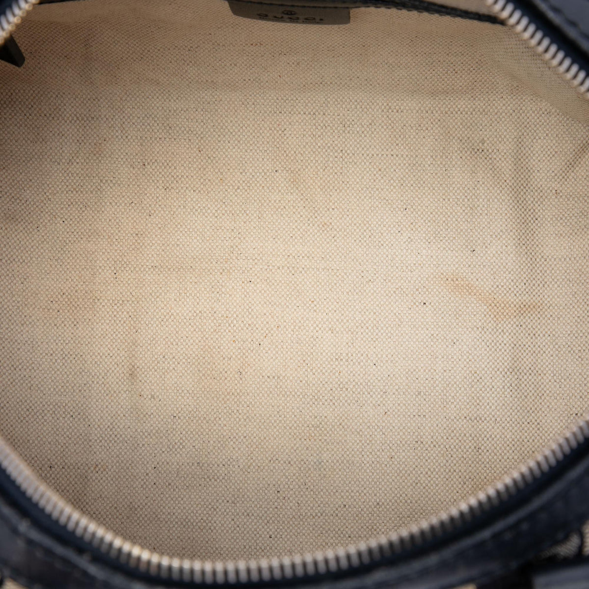 Gucci Small GG Canvas Web Joy Boston Bag - Beige/Blue