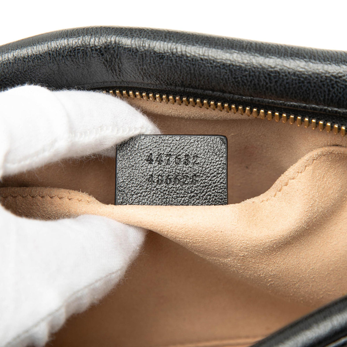 Gucci Small GG Marmont Matelasse GG Canvas and Leather Crossbody Bag - Beige