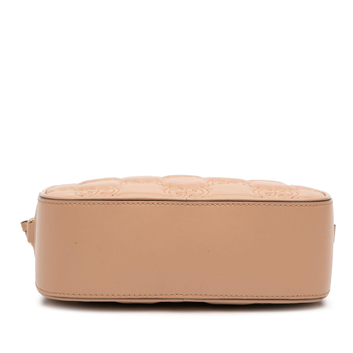 Gucci Small GG Matelasse Calfskin Crossbody Bag - Beige