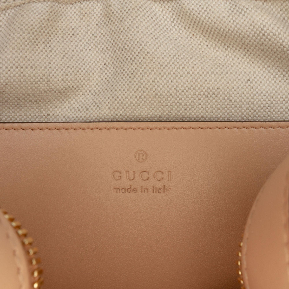 Gucci Small GG Matelasse Calfskin Crossbody Bag - Beige