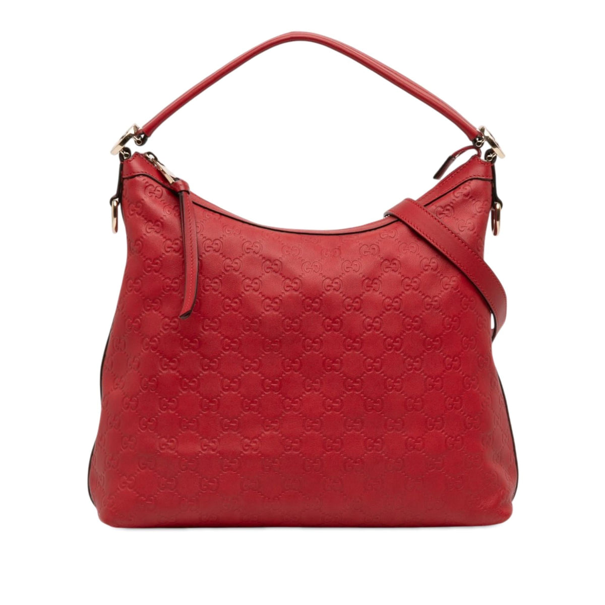 Gucci Small Guccissima Miss GG Hobo - Red
