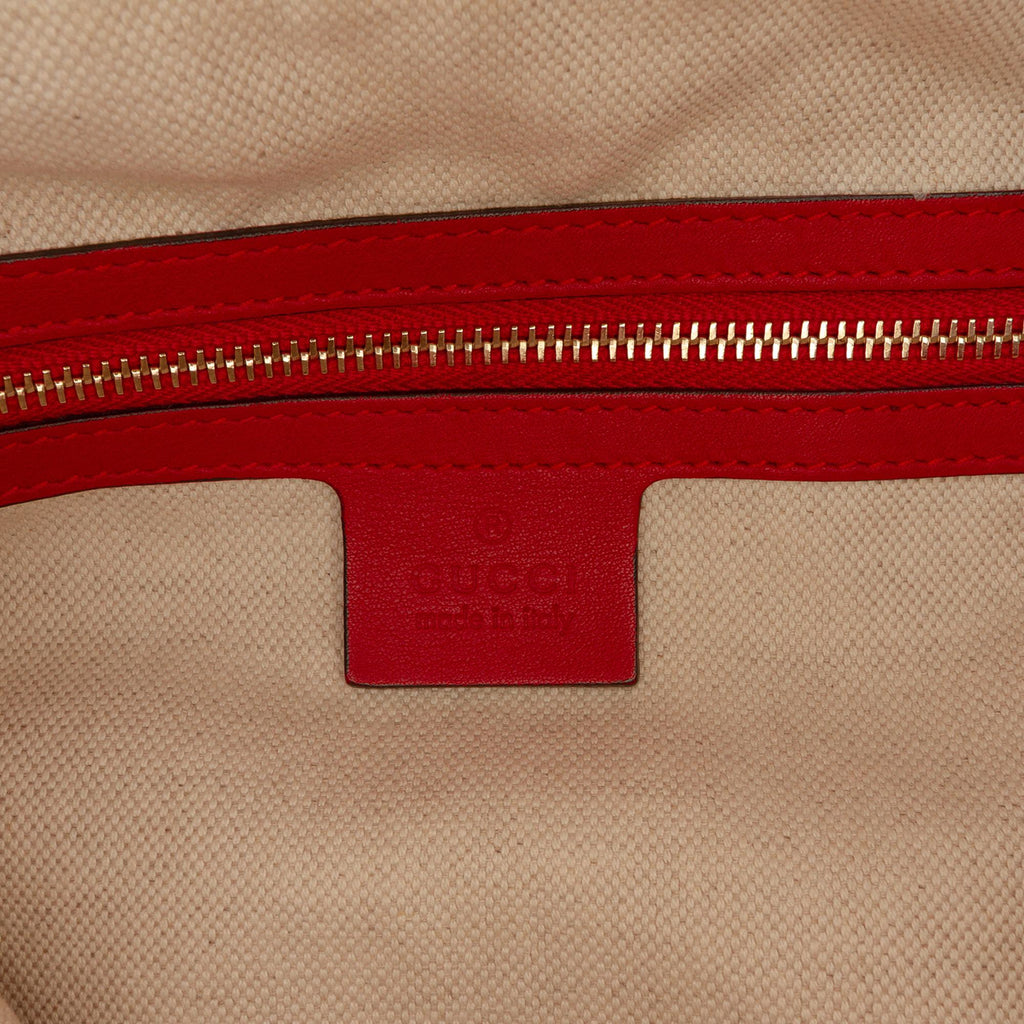 Gucci Small Guccissima Miss GG Hobo - Red