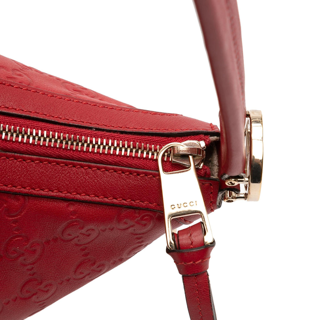Gucci Small Guccissima Miss GG Hobo - Red