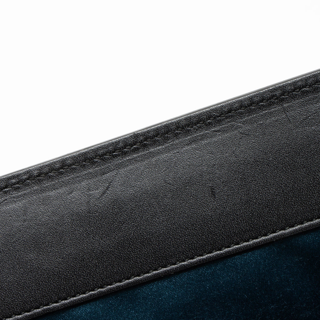 Gucci Suede Ophidia Medium Chain Shoulder Bag - Black/Brown