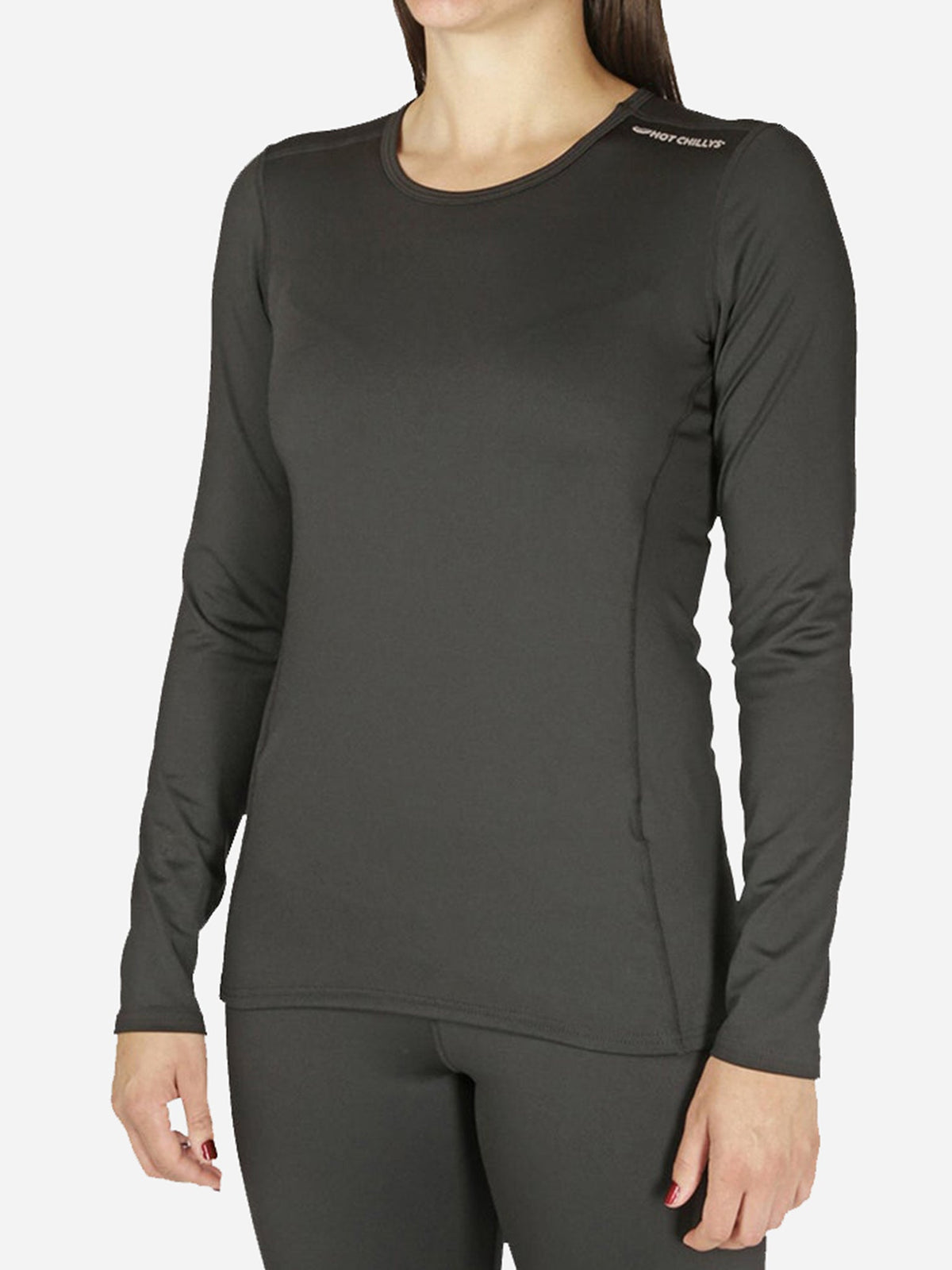 Hot Chillys Women's Micro-Elite Chamois Crewneck