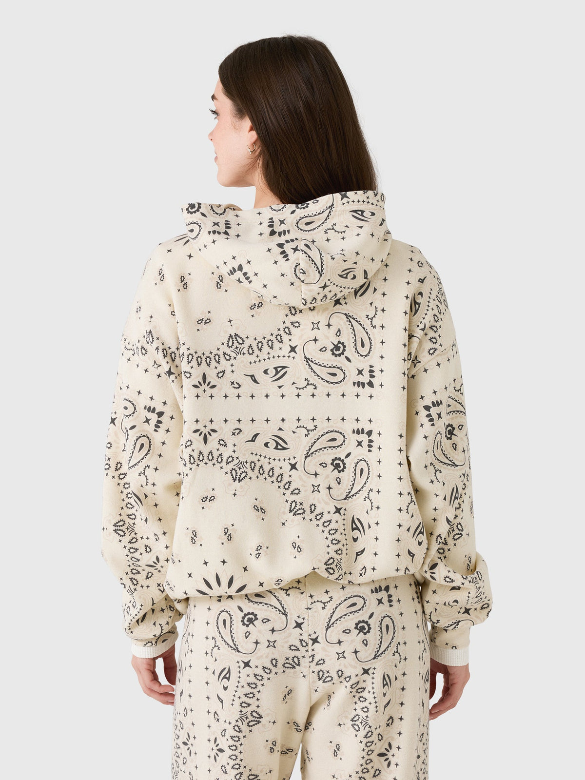 Aviator Nation Women's Bandana Relaxed Pullover Hoodie