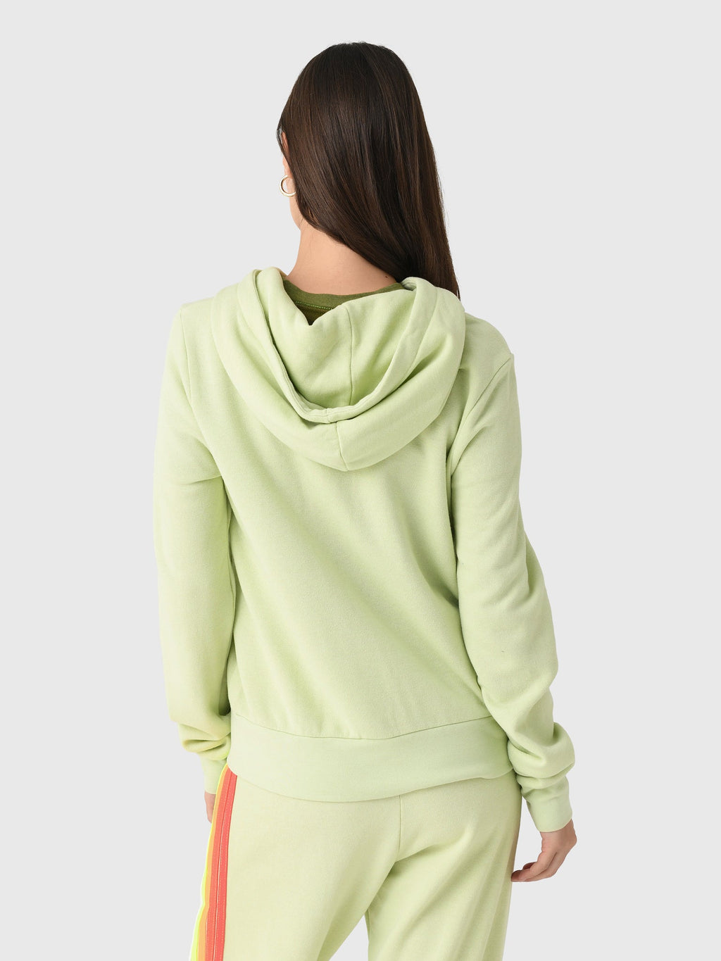 Aviator Nation Women's 5 Stripe Zip Hoodie
