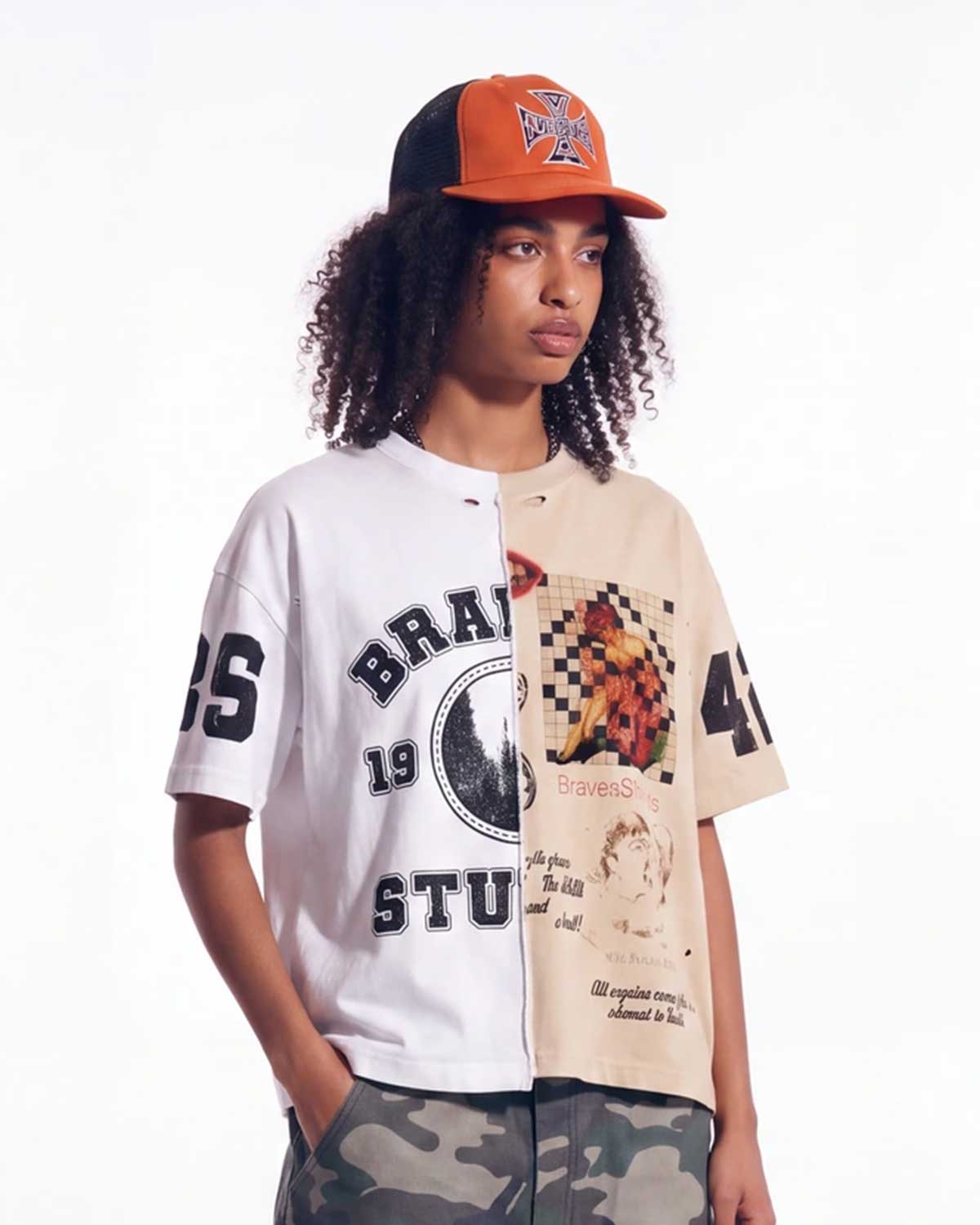 HMDD Orange Coast Trucker Black/Orange