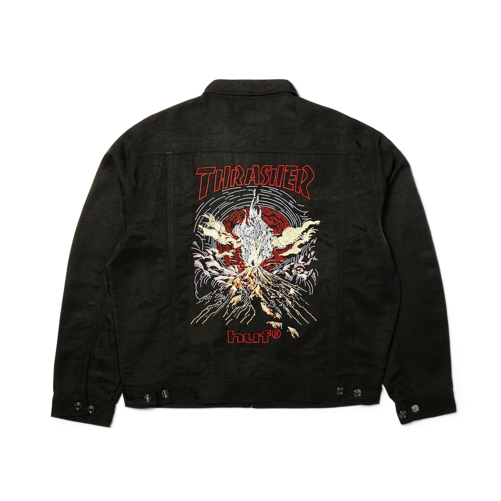 HUF x Thrasher Trucker Jacket