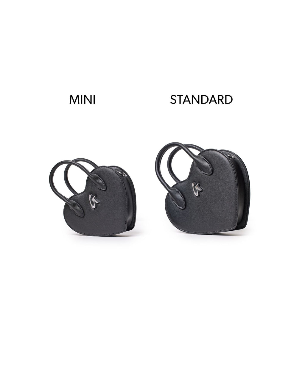 STANDARD HEART BAG - BLACK