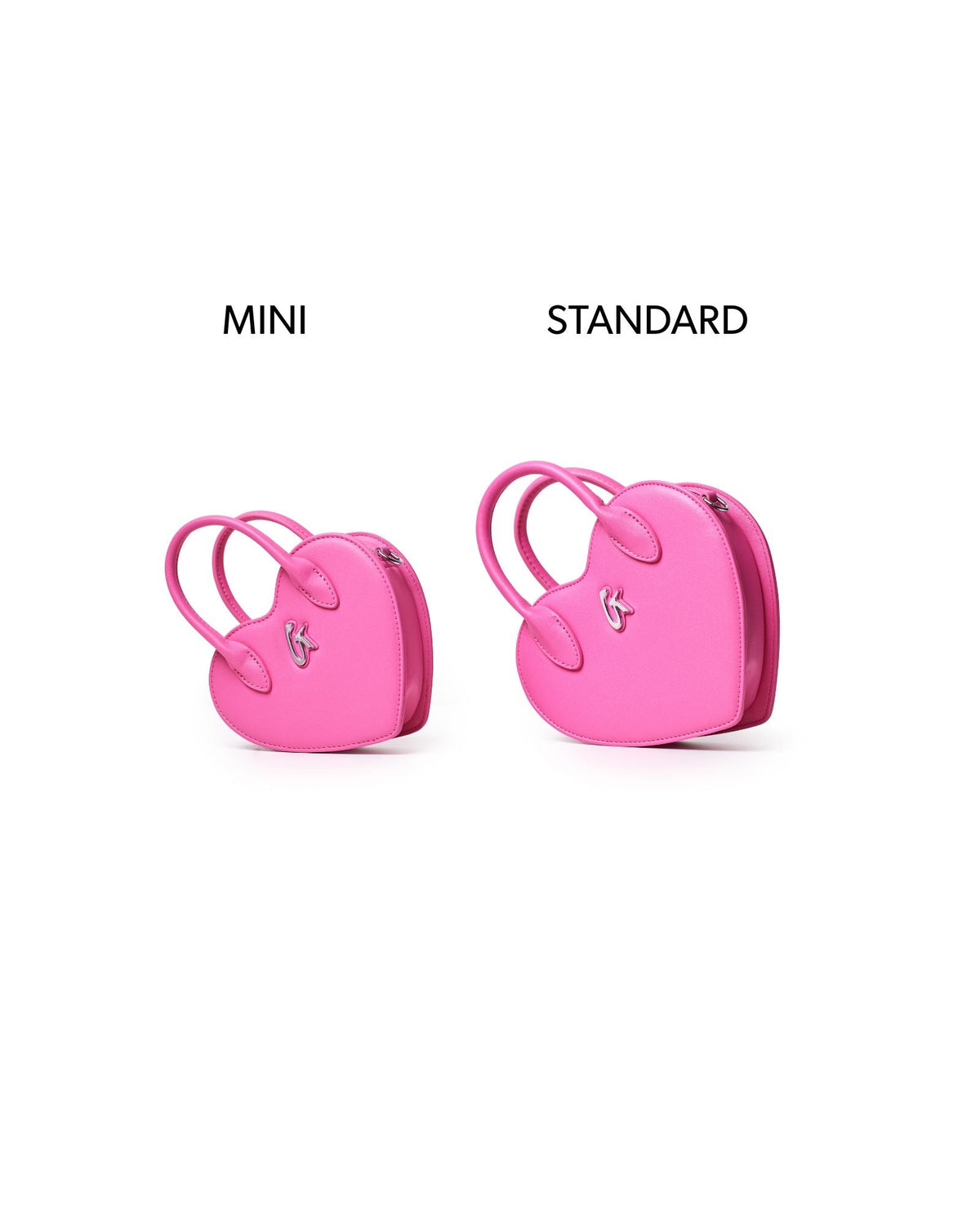 STANDARD HEART BAG - PINK