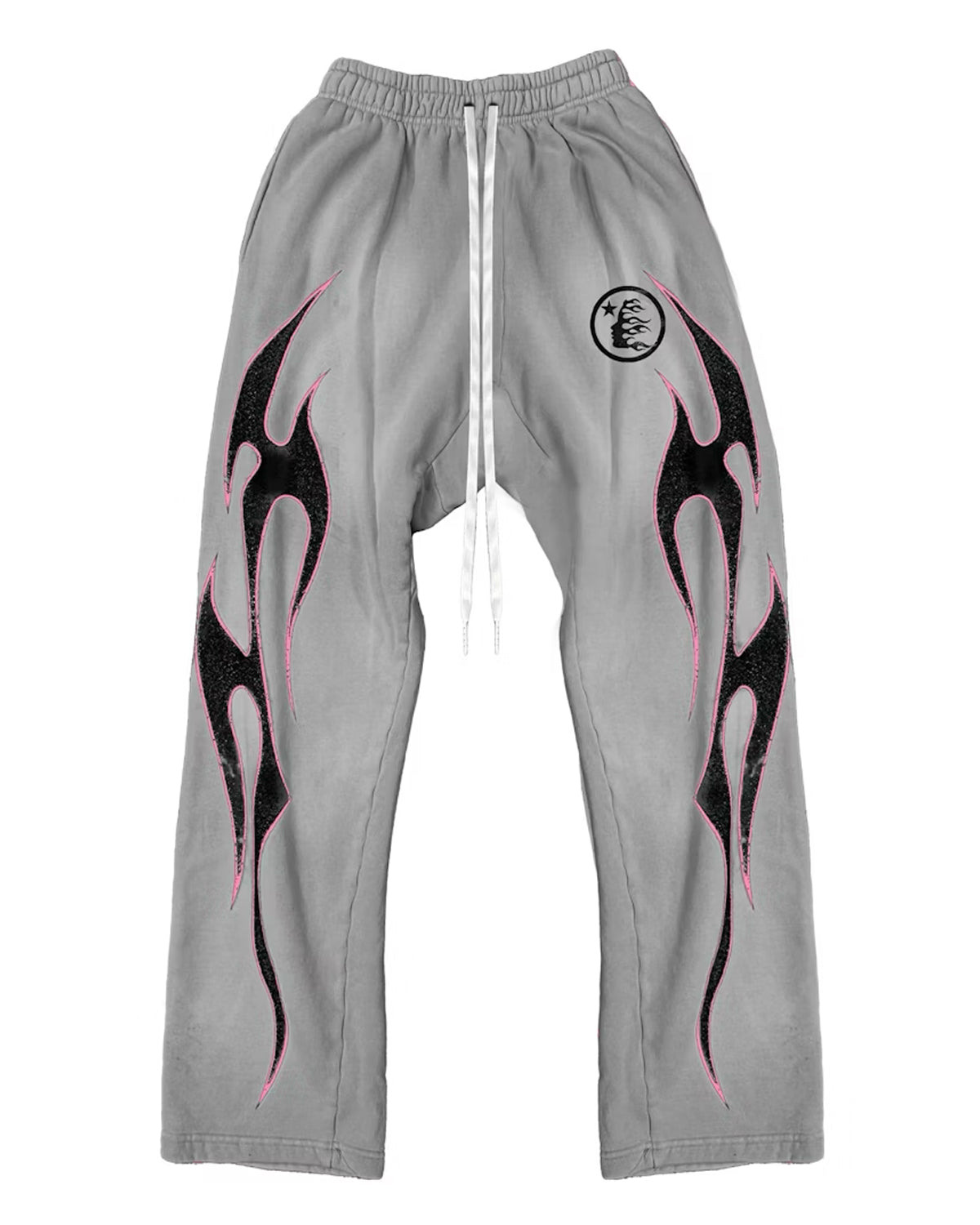 Hellstar Flame Sweatpants Grey