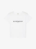 GIVENCHY Mini Me Front/back Logo Tee Kids Apparel