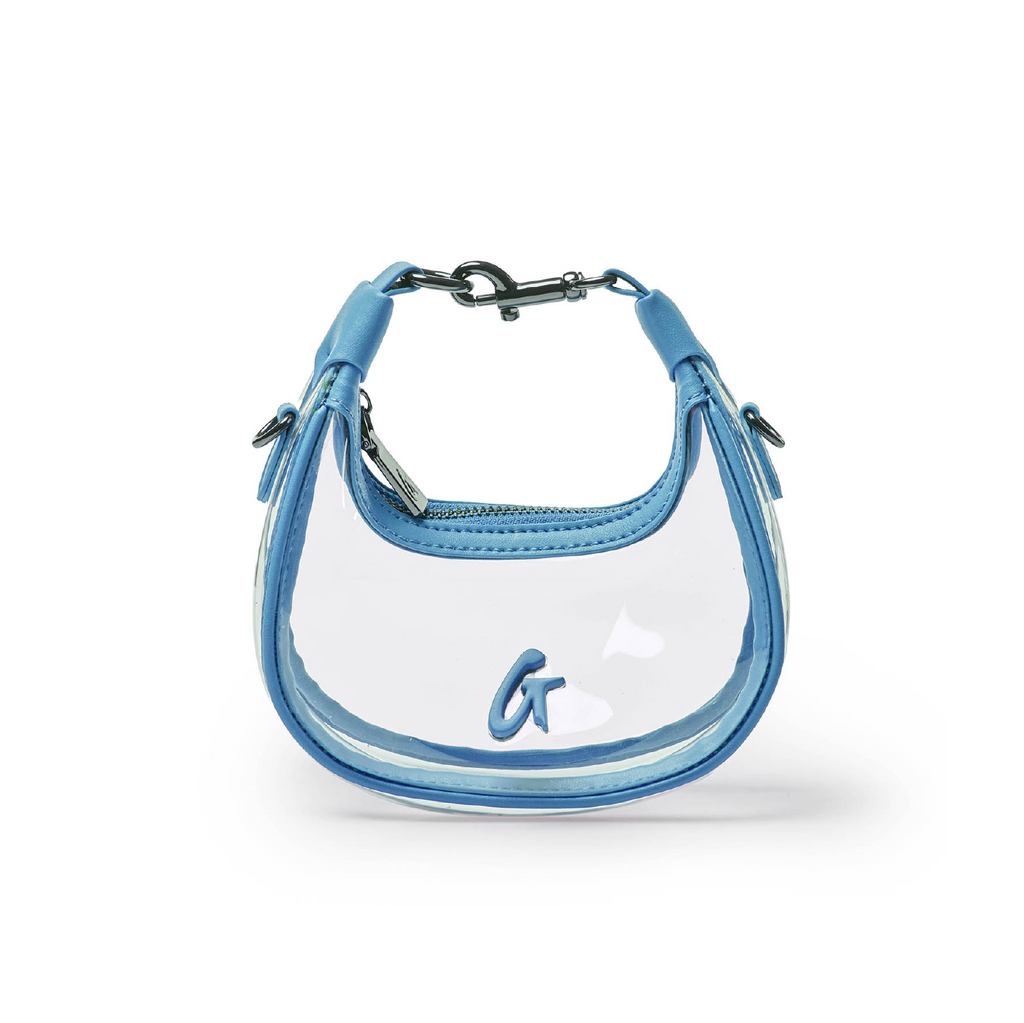 NANO CLEAR HOBO BAG - HONOLULU BLUE