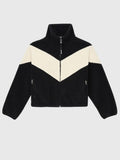 Splits59 Women's Lottie Chevron Sherpa Full Zip Jacket