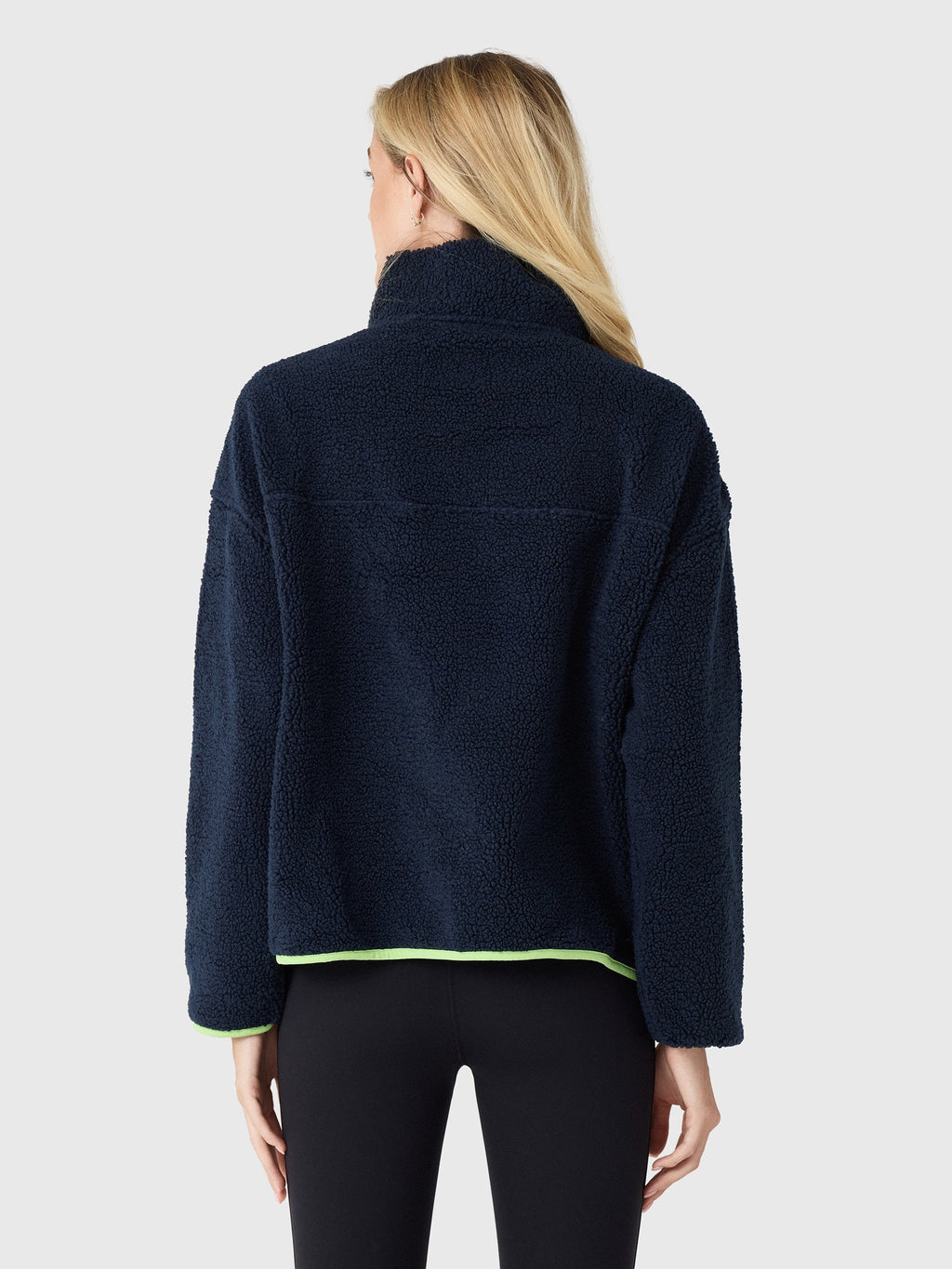 Splits59 Women's Reese Sherpa Half-Zip Pullover