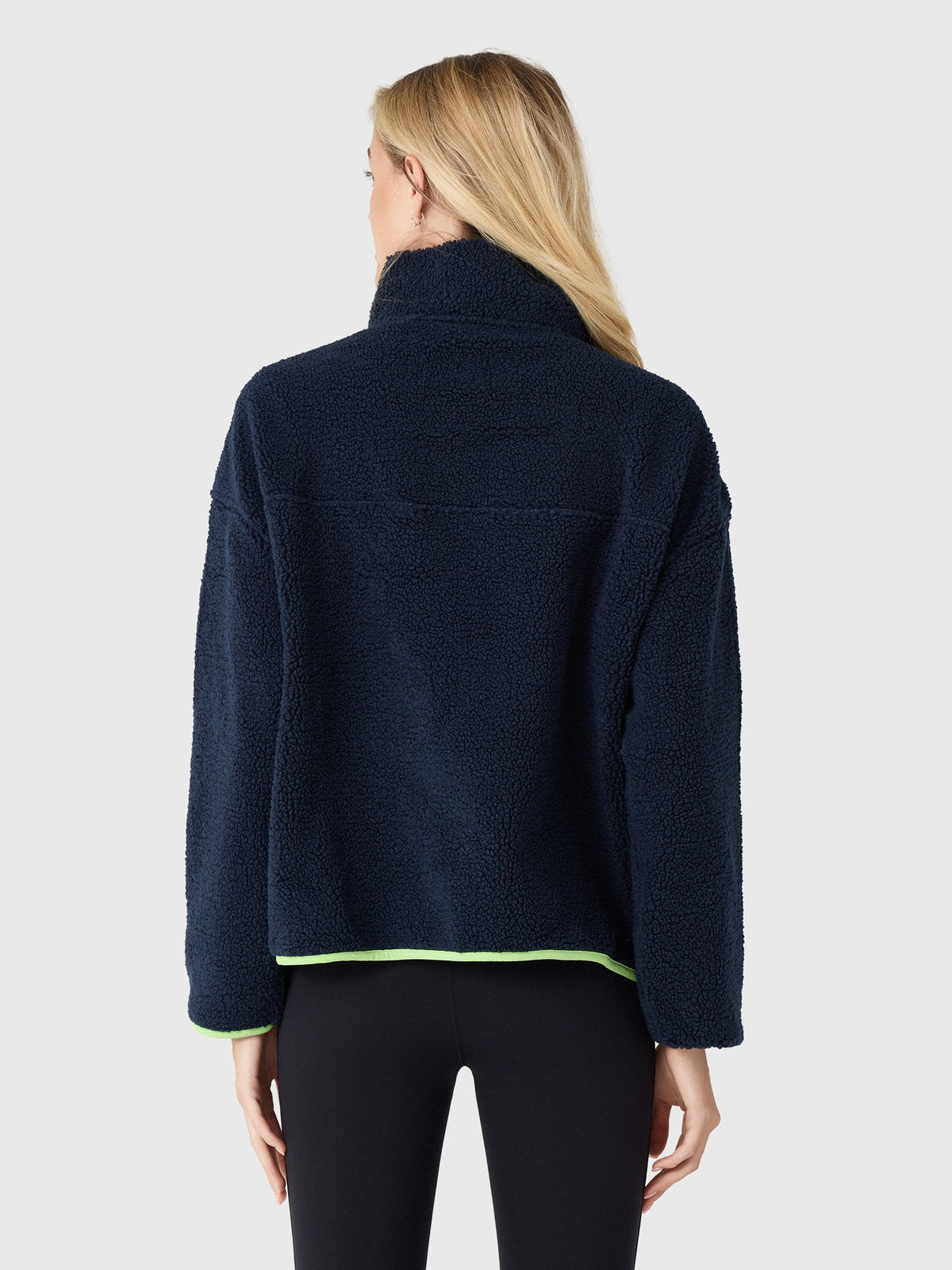 Splits59 Women's Reese Sherpa Half-Zip Pullover