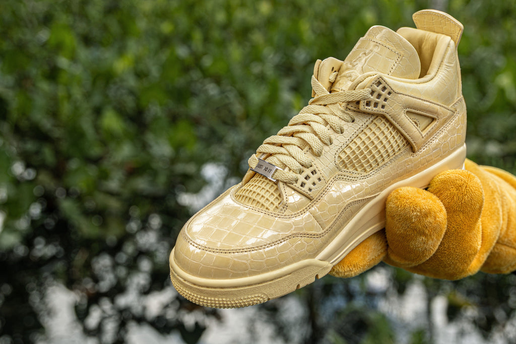 AIR JORDAN 4 RETRO X J BALVIN "AMAZONAS"