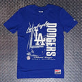 NEW ERA M G1 SS 1917 LOS DODGERS TEE NAVY
