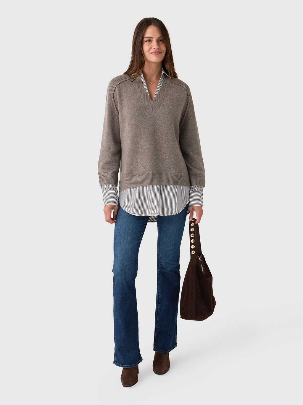Brochu Walker Women's The Looker Layered V-Neck