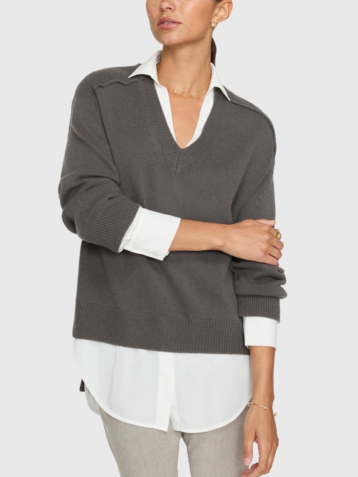Brochu Walker Women's The Looker Layered V-Neck