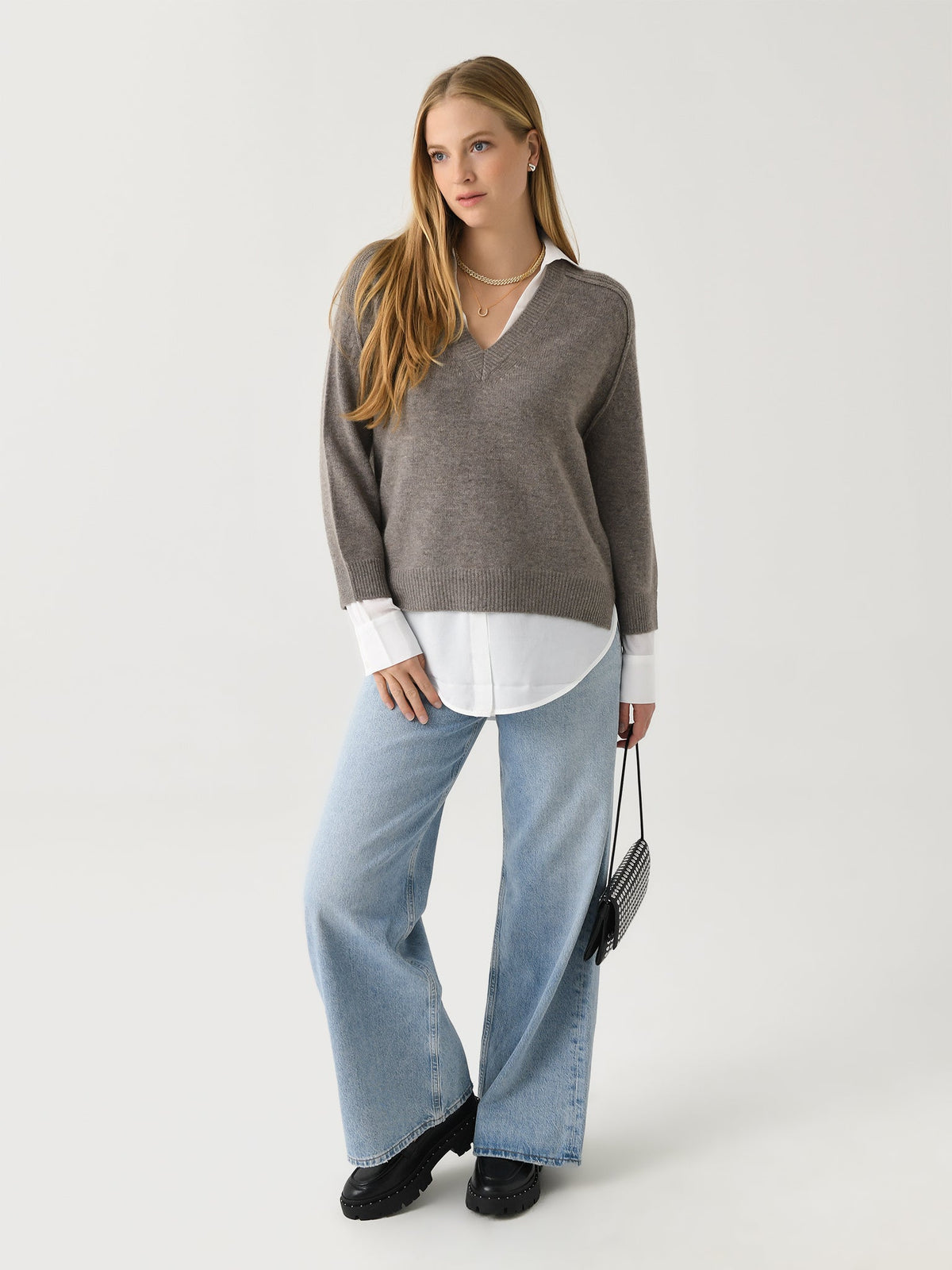 Brochu Walker Women's The Looker Layered V-Neck